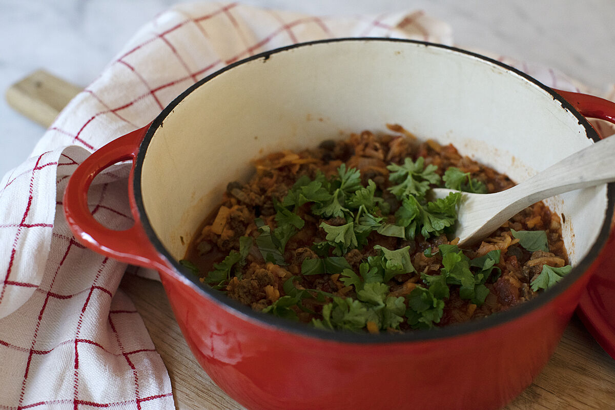 gryta vegebolognese